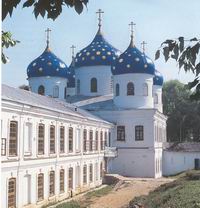 The Yuryev (St George) Monastery. The Church of the Exaltation of the Cross, 1829