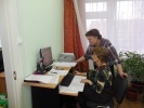 Рубанова М.П. и Жмайлова С.В. во время аккредитационной экспертизы