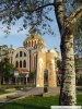 церковь св. Кирилла и Мефодия в Салониках, перед которой открыт новый памятник