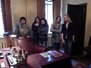 Группа 0301 со своим преподавателем И.А.Елистратовой на экскурсии в Музее радиевого института 6.11.2013г.