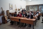 Экскурсия для участников конкурса "Отечество" в Музее традиционной культуры Новгородской земли.