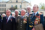 Афанасьев А.И., полковник Глушенков Н.И., подполковник  Лукашевич А.А. и ветераны.
