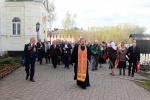 Крестный ход вокруг Покровского Собора.
