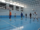 Волейбольный матч между студентами и преподавателями. Декабрь 2012 года.Команда преподавателей.