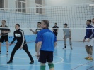 Волейбольный матч между студентами и преподавателями. Декабрь 2012 года.Команда студентов.