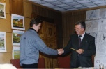 Студенческий приём у президента НовГУ 1996 г.
