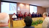 Вручение диплома Почетного доктора Лодзинского университете В.Р. Веберу 2
