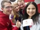 Волонтеры-медики в Москве на церемонии вручения Год добровольца 2018
