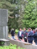 Отдание почестей погибшим и умершим в Новоселицком военном госпитале в 1941-1944 годы