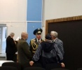 Николай Моцный перед конференцией в кругу однополчан