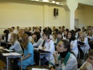 Студенты ФЛЕЧ на лекции "Этические проблемы трансплантации органов и тканей человека" 2010г.