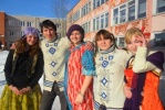 Провожаем зиму вместе с учащимися школы №31 Великого Новгорода. 2011г.