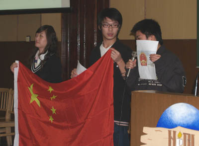 Студенты из Китая появились в НовГУ сравнительно недавно, но активно заявили о себе участием в презентации 7 декабря и в концерте 