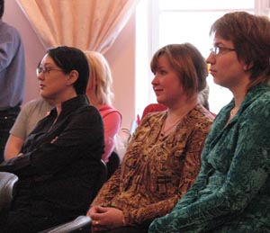 Слева направо: Яна Емельянова, Светлана Акифьева, Ирина Смирнова.